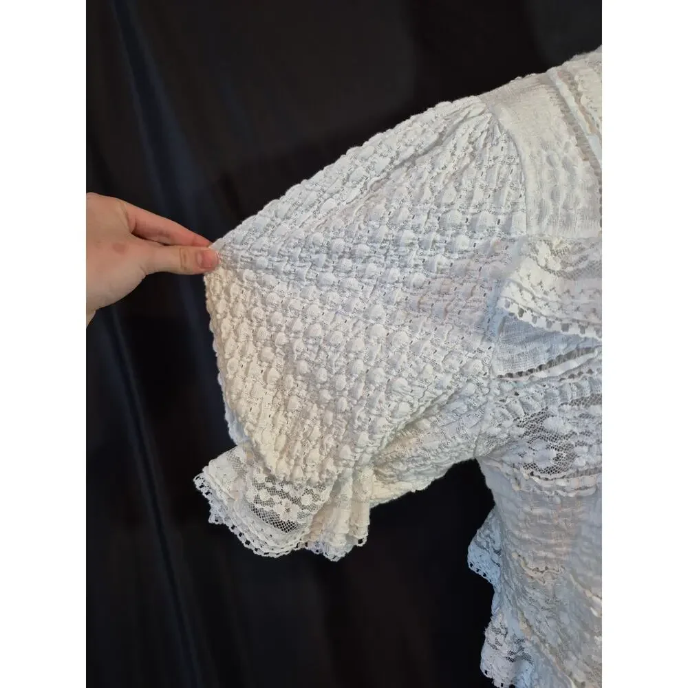 Anthropologie puff sleeve